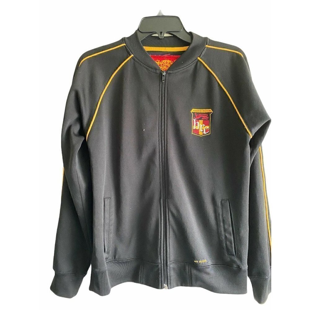 Hard Rock Cafe New Orleans Zip Up Track Jacket